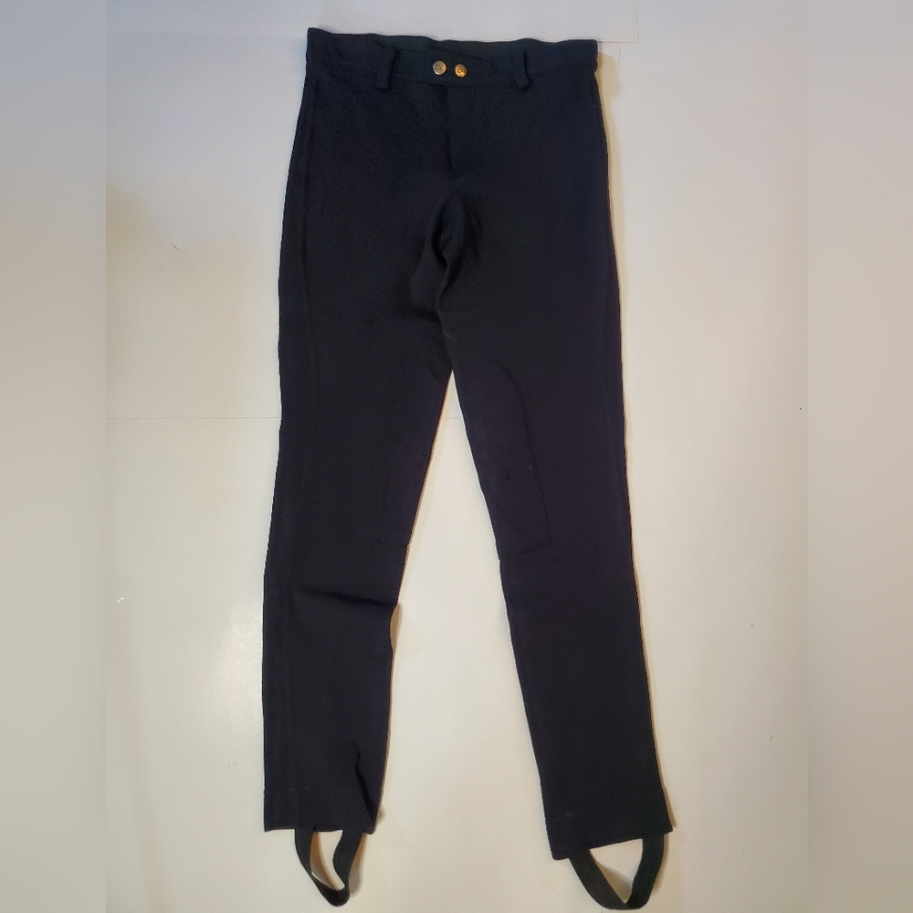 Colt Wear Black Stretchy Riding leggings/pants breeches, Sz 34 EU so Small
